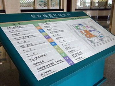鄭州醫(yī)學院標識牌怎么設計合理？