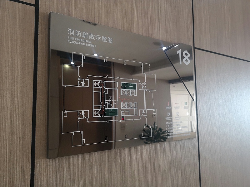 消防疏散圖標識