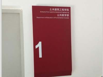 校園標(biāo)識(shí)系統(tǒng)設(shè)計(jì)分類清單