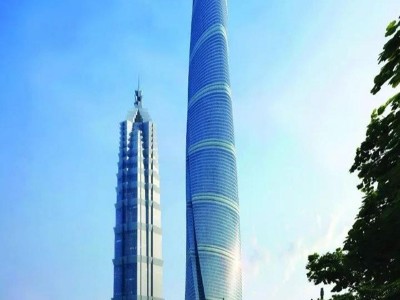 亞洲第一高樓上海中心大廈標識標識設(shè)計制作賞析